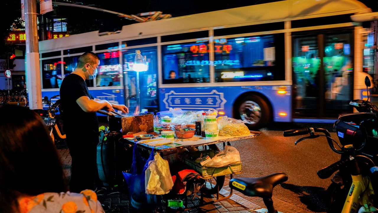 Noodle sellers in Shanghai have been fined for adding cucumber to their dishes.