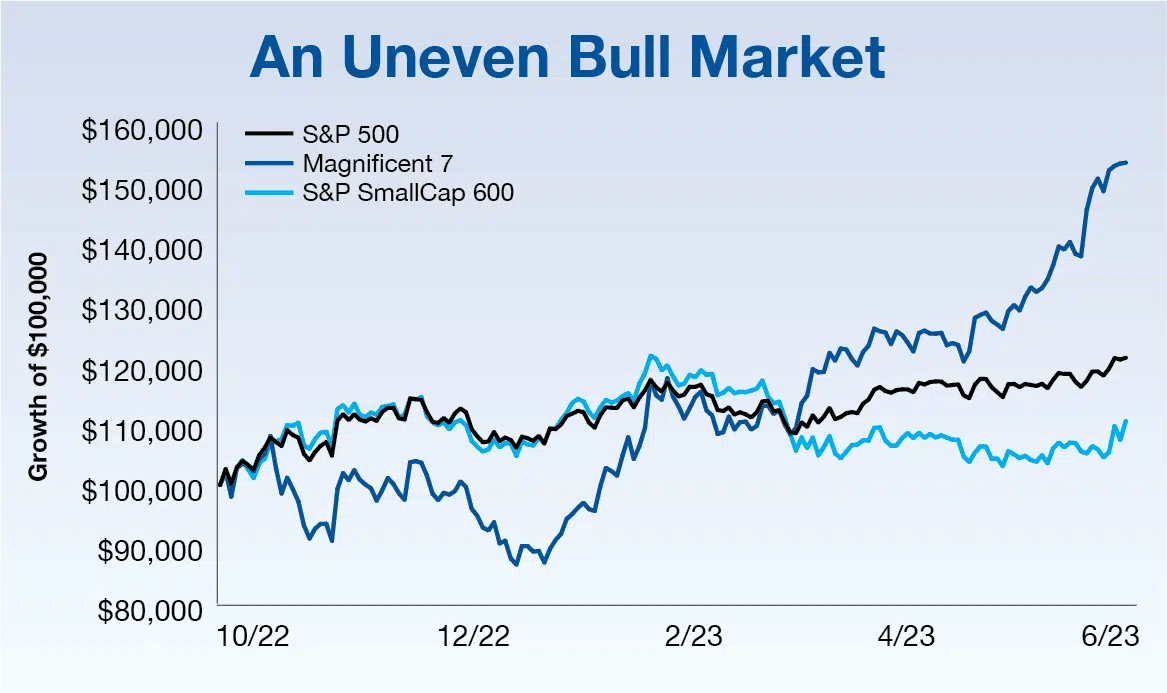 Mega-caps vs S&P