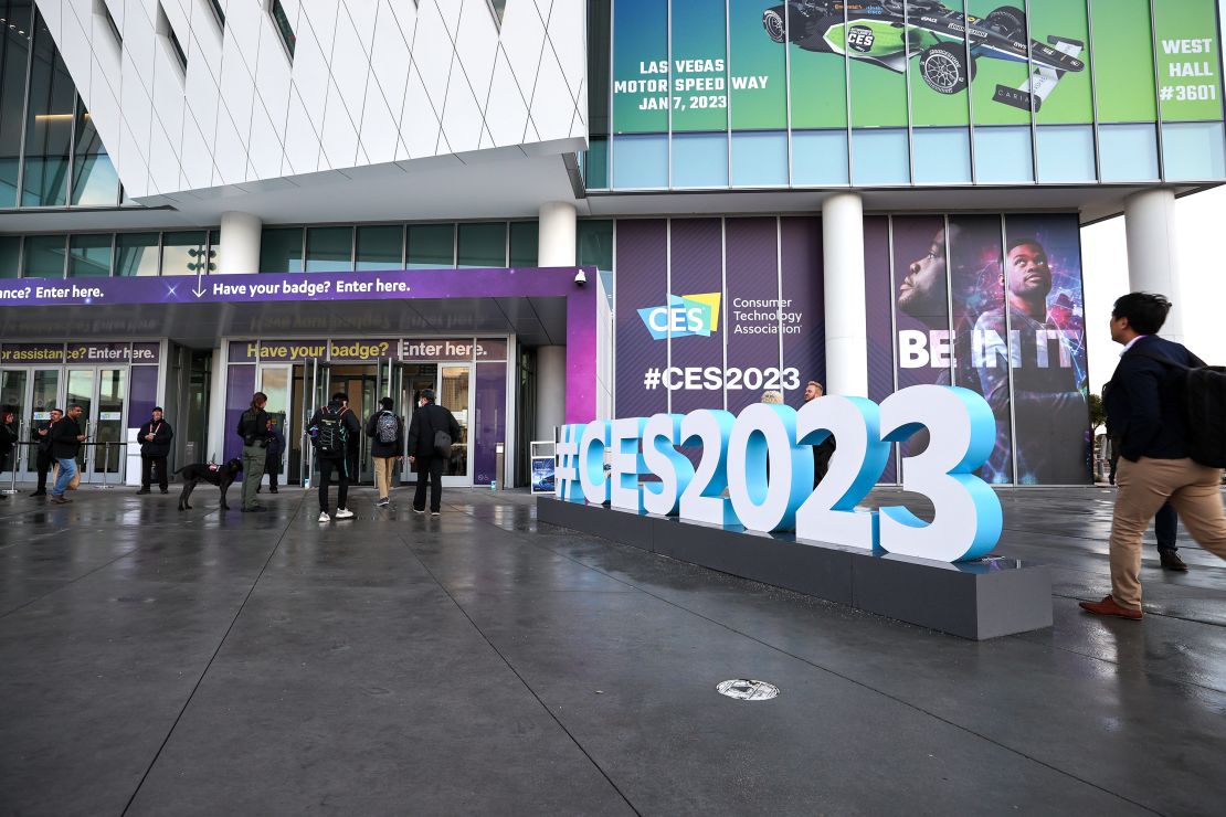 CES, the world's largest annual consumer technology trade show opens its doors to visitors on January 5, 2023 at the Las Vegas Convention Center in Las Vegas, Nevada, United States.