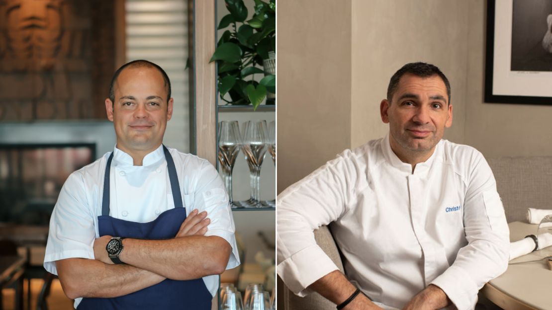 Roberto Alcocer (left), chef at Valle, a contemporary Mexican Restaurant in Oceanside, California said his restaurant wasn't full every day before he received a Michelin star on July 18, 2023. The morning after he received the star reservations were completely booked up for the next month. Operating a Michelin-star restaurant, 