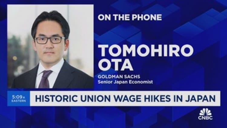 Wage growth in Japan is a good milestone for sustainable inflation, says Tomohiro Ota