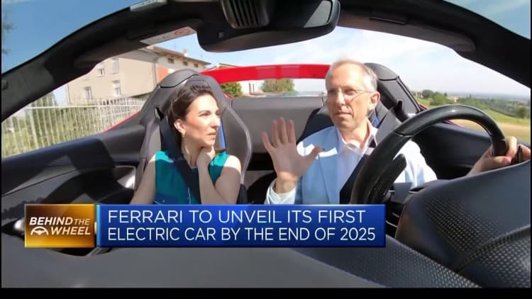 CNBC takes a tour of Ferrari's new e-building