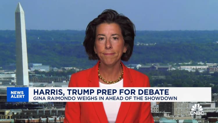 Commerce Secretary Gina Raimondo on first presidential debate between Harris and Trump